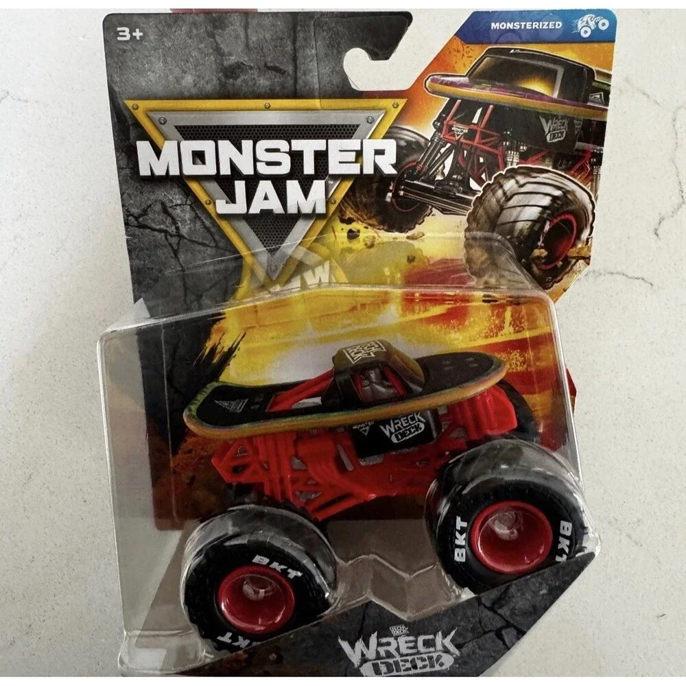 Monster Jam Series 45 WRECK DECK Monsterized Series